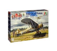 Italeri 2801S 1:48 FiatCR.42 Battle of Britain 80thA Building, (Importación USA)