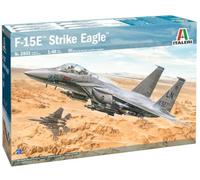 ITALERI -2803 F-15E Strike Eagle, escala 1:48, modelo kit, modelo de plástico para montar, modelismo, IT2803