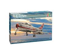 Italeri 2811S - Maqueta (Escala 1:48, Escala 1:48, Modelo FJ-2/3, Fury, Modelo, modelismo, Manualidades, aficiones, Pegado, Montaje de plástico, detallado