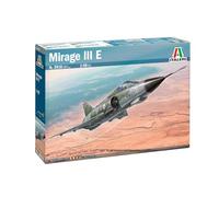 Italeri 2816 1:48 Mirage III E - modelismo, Kit, modelismo de pie, Manualidades, Hobby, encolado, Kit de plástico, Fiel al Detalle, Kit Militar
