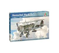 Italeri 2819S - 1:48 Henschel HS 123, maqueta, Juego de construcción, maqueta Libre, Bricolaje, Hobby, encolado, Kit de plástico, precisión de Detalles