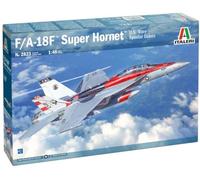 Italeri 2823 1:48 F/A-18F U.S. Navy Special Colors - modelismo, Kit, Libre, Hobby, Pegamento, Kit de plástico, detallado, sin Pintar