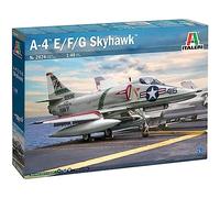 Italeri 2826S - 1:48 A-4E/F/G Skyhawk - modelismo, Kit, Libre, Manualidades, Hobby, Pegamento, Kit de plastico, detallado, sin Pintar