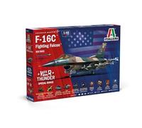Italeri 35105 1:48 F-16C Fighting Falcon War Thunder - réplica Fiel, modelismo, Kit de plástico, Manualidades, Hobby, encolado, modelismo, ensamblaje, sin Pintar
