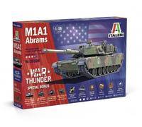 Italeri 35108 Panzer M1A1 Abrams War Thunder Plástico Kit Modelo 1 :3 5 Nuevo