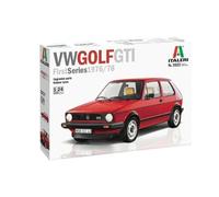 Italeri 3622S - VW Golf GTI Rabbit 1:24, Maqueta de Construcción, Bricolaje, Afición, Pegado, Juego de Plástico Detallado, Sin Barnizar, Tamaño Mediano