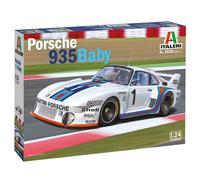 ITALERI 3639S 1:24 Porsche 935 Baby - réplica Fiel, modelismo, Hobby, encolado, Kit de plástico, Montaje