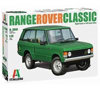 Italeri- Land Range Rover Classic 1:24, réplica Fiel, modelismo, Manualidades, aficiones, Pegar, Kit plástico, Montaje (IT3644)