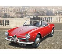 Italeri 3653 - Alfa Romeo Giulietta Araña 1300 1:24 Escala Plástico Modelo Kit