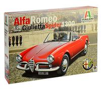 Italeri 3653 Modelo de plástico para Montar Coche Alfa Romeo Giulietta Spider 1300 Model Kit Escala 1:24