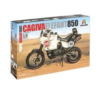 1:9 Italeri Cagiva Elephant 850 Paris-Dakar 1987 Moto Bike Kit IT4643 Modellino