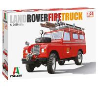 Italeri 3660S Land Rover 3660S-1:24 Fire Truck, Building, Stan (Importación USA)