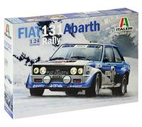 Italeri 3662 Modelo de plástico para Montar, Coche, Fiat 131 Abarth Rally, Modelo Kit, Escala 1:24