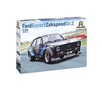 ITALERI -3664 Ford Escort Zakspeed Gr.2, escala 1:24, modelo de plástico, para montar, modelismo, multicolor, IT3664