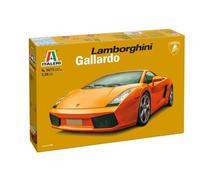 Italeri 3673 1:24 Lamborghini Gallardo - Modelismo, Kit de Montaje, maqueta, Manualidades, Hobby, Pegamento, Kit de plástico, Fiel al Detalle, Modelo de Coche, 1:24