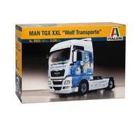 Italeri 3921-1:24 MAN TGX XXL Wolf Transporte, voertuig (Importación USA)