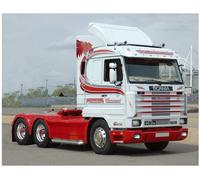 Italeri 3944S Scania Streamline 1:24 Scale 143H 6x2, Faithful (Importación USA)