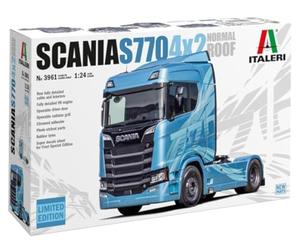 Italeri 3961 Scania 770 4x2 Normal Roof, Escala 1:24, Model Kit, Modelo de Plástico para Montar, Modelismo, IT3961