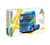 Italeri 3967 1:24 Volvo FH Low Roof - Kit, maqueta de pie, Manualidades, Hobby, encolado, Kit de plástico, Fiel al Detalle, Multicolor
