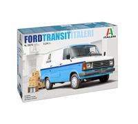 Italeri 3975 Ford Transit Italeri, Escala 1:24, Plastic Model Kit/Modelo de plástico para Montar