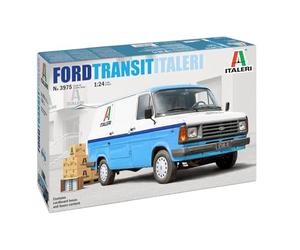 Italeri 3975 Ford Transit Italeri, Escala 1:24, Plastic Model Kit/Modelo de plástico para Montar