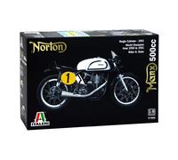 Italeri 4602-1:9 Norton Manx 500cc 1951 Motocicleta, El Reloj Es Parte del Producto
