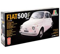 Italeri 4703S 1:12 Fiat 500F (versión 1968) -réplica Fiel, modelismo, Hobby, encolado, Kit de plástico, Montaje, Color unpainted (4703), 510004703