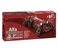 Italeri 4708 Alfa Romeo 8C/2300 1931-33 Automodell Bausatz 1:12 4708S 1931-33-réplica Fiel, modelismo, Hobby, encolado, Kit de plástico, Montaje, Color Red, Mittel