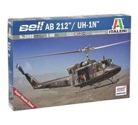 Italeri 510002692 - 1: 48 AB 212/UH 1 N Helicopter (Importación USA)