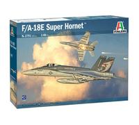 Italeri Maqueta Super Hornet 510002791 1:72 F/A-18E Super Hornet, Juego de construcción, modelismo, Manualidades, Hobby, Pegar, construcción de plástico, Detallada, sin Pintar