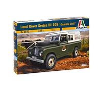 Italeri 6542 1:35 Land Rover 109 "Guardia Civil-Modelo de Suelo, Hobby, Pegado, Kit de plástico, detallado, Multicolor, Mittel