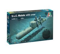 1:35 ITALERI S.L.C. Maiale With Crew Kit IT5621
