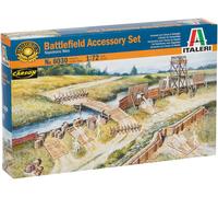 Italeri 6030S - Campo de Batalla Juego de Accesorios (Importación USA)
