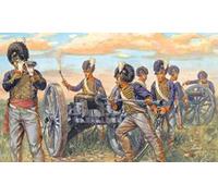 ITALERI 6041 - Figuras a 1:72 de Napoleón y Tropas británicas. Figuras de artillería y vehículos