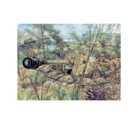 Italeri 6096S - Segundo Deutsch Segunda Guerra Mundial, Soldados y Armas PaK40