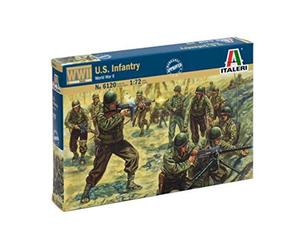 Italeri 6120S - Segundo La Segunda Guerra Mundial Estadounidense de Infantería