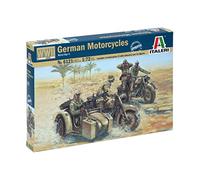 Italeri 6121S - Segundo Deutsch Guerra Mundial Motos