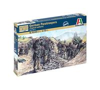 Italeri: Conjunto de figuras Paracaidistas alemanes, uniforme tropical, WWII - 1:72