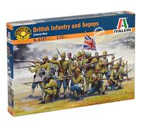 Italeri 6187 1:72 Infantería británica y sepoys - modelismo, Modelo de Suelo, Hobby, Pegado, Kit de plástico, detallado