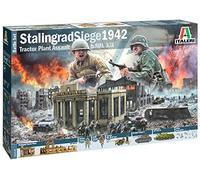Italeri 6193 Set de Batalla 1:72 Asedio de Stalingrado-Modelo de Suelo, Hobby, Pegado, Kit de plástico, detallado, Multicolor, 44 x 7.1 x 27.1 cm
