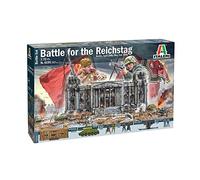 Italeri Maqueta 6195 Set de Batalla 1:72 Reichstag 1945, kit plástico con figuras