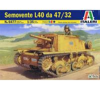Italeri 6477-1 :3 5 Semovente L 40 47/32 - Nuevo