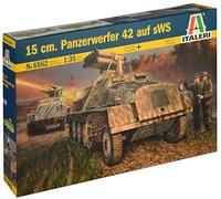 Italeri 6562 Modelo de plástico para Montar vehículos Militares Segunda Guerra Mundial 15 cm Panzerwerfer 42 Auf SWS Model Kit Escala 1:35