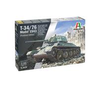 Italeri 6570 T-34/76 1943 Premium Edition, 1:35 Scale, Plastic (Importación USA)