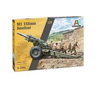 1:35 Italeri M1 155Mm Howitzer With Crew Kit + 6 Figure IT6581 Modellino
