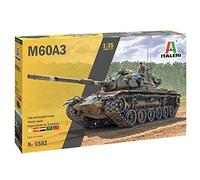 Italeri Italeri-M60A-3 Kampfpanzer American,Army 6582 1:35 Tanque de Batalla Principal M60A-3-Modelo de Suelo, Hobby, Pegado, Kit de plástico, detallado, Multicolor, Talla única