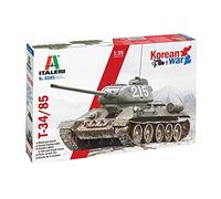 Italeri Maqueta militar T-34/85 1:35 - Kit plástico detallado Multicolor