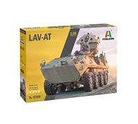 ITALERI -6588 LAV-AT, Escalera 1:35, Model Kit, Modelo de plástico para Montar, Color Arena, 6588