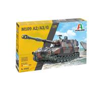 Italeri -6589 M109 A2/A3/G, 1:35 Scale, Model Kit, Plastic Mod (Importación USA)