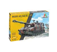 Italeri -6589 M109 A2/A3/G, escala 1:35, modelo de plástico, modelo para montar, modelismo, color verde, IT6589